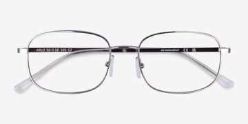 Silver Arlo -  Metal Eyeglasses