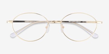 Gold Carey -  Metal Eyeglasses