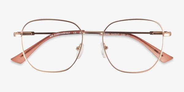 Rose Gold Chai -  Metal Eyeglasses