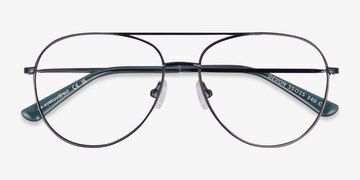 Black Devon -  Metal Eyeglasses