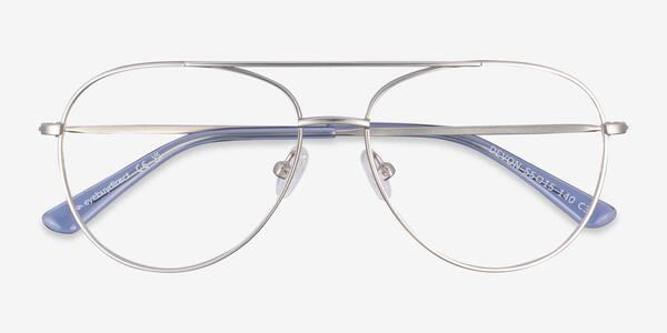 Silver Devon -  Metal Eyeglasses