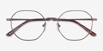 Brown Glen -  Metal Eyeglasses