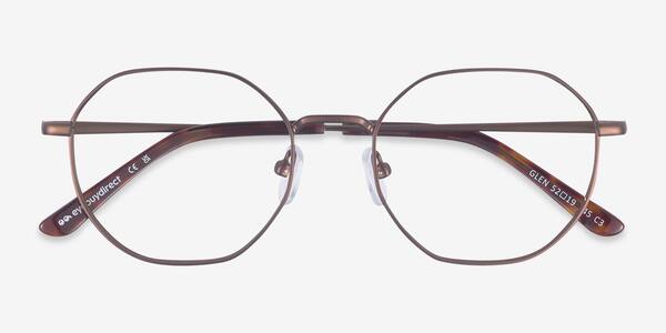 Brown Glen -  Metal Eyeglasses