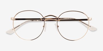 Gold Carson -  Metal Eyeglasses