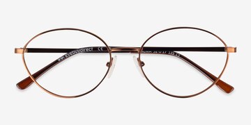 Brown Cinema -  Metal Eyeglasses