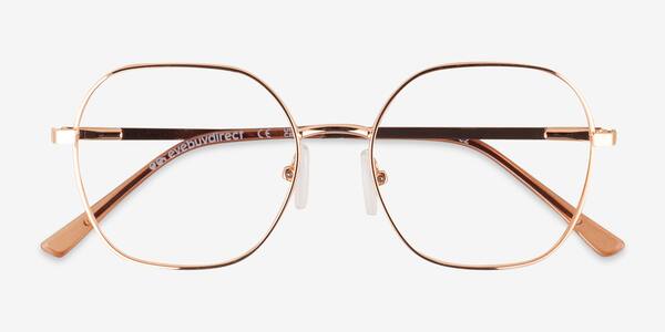Rose Gold Cori -  Metal Eyeglasses
