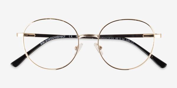 Gold Dakota -  Metal Eyeglasses