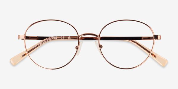 Rose Gold Dallas -  Metal Eyeglasses
