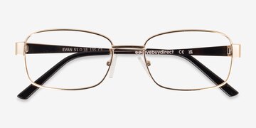 Gold Evan -  Metal Eyeglasses