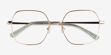 Gold Kacy -  Metal Eyeglasses
