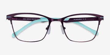 Purple Jana -  Metal Eyeglasses