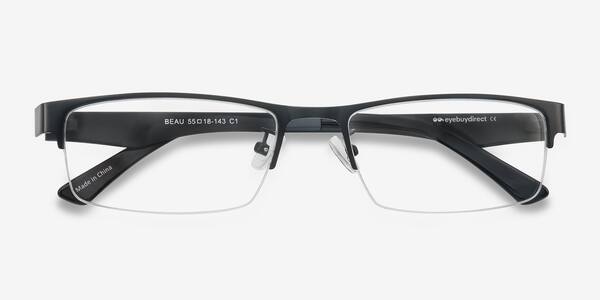 Black Beau -  Plastic-metal Eyeglasses