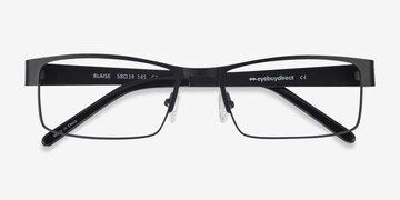 Black Blaise -  Classic Metal Eyeglasses