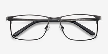 Gunmetal Clinton -  Metal Eyeglasses