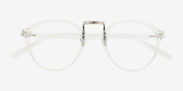 Clear Chillax -  Metal Eyeglasses