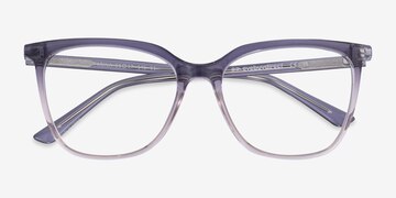 Purple Clear Farina -  Plastic Eyeglasses