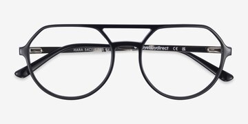 Black Hara -  Metal Eyeglasses