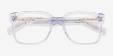 Clear Blue Linden -  Acétate Lunettes de vue