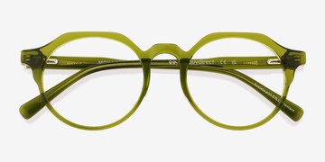 Clear Green Monarda -  Acétate Lunettes de vue