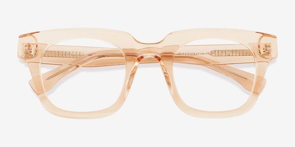 Clear Peach Ray -  Alternative-materials Eyeglasses