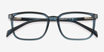 Teal Zippity -  Plastic Eyeglasses