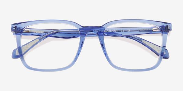 Clear Blue Ambition -  Acetate Eyeglasses