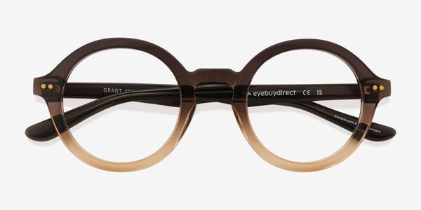 Gray Brown Grant -  Alternative-materials Eyeglasses