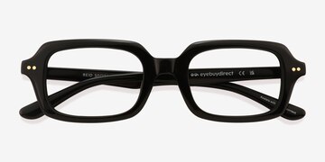 Black Reid -  Acetate Eyeglasses