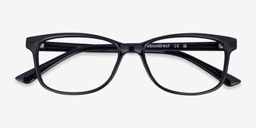 Black Abbie -  Plastic Eyeglasses