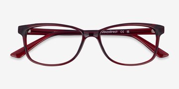 Burgundy Abbie -  Plastic Eyeglasses