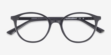 Black Adrian -  Plastic Eyeglasses