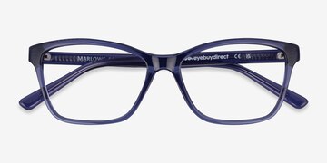 Blue Marlowe -  Plastic Eyeglasses