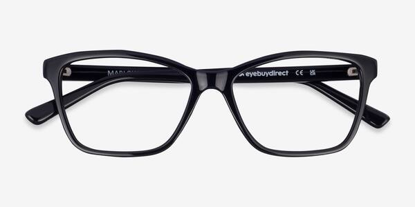 Black Marlowe -  Plastic Eyeglasses