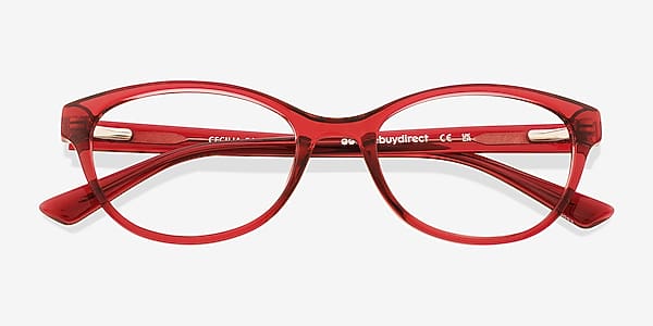 Raspberry Cecilia - Plastic Eyeglasses Raspberry Cecilia - Plastic Eyeglasses