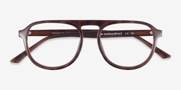 Tortoise Brooklyn -  Plastic Eyeglasses