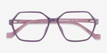 Purple Drew -  Plastic Eyeglasses