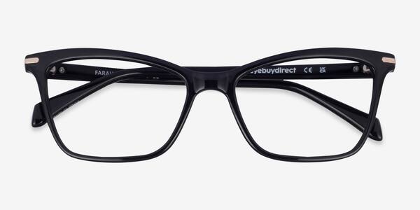 Black Farah -  Plastic Eyeglasses