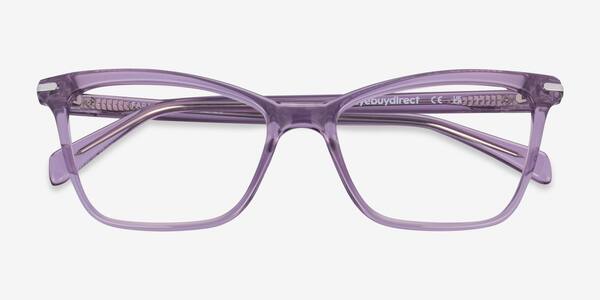 Clear Purple Farah -  Plastic Eyeglasses