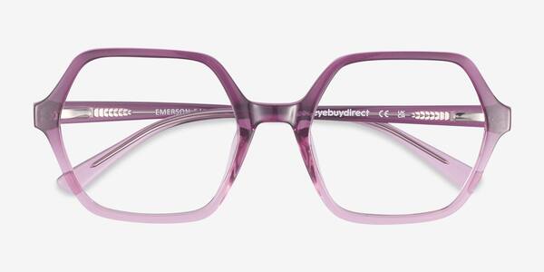 Purple Emerson -  Plastic Eyeglasses