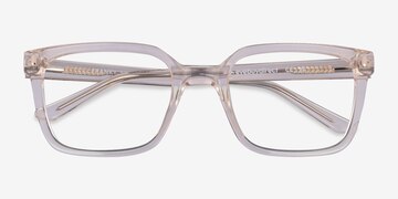 Clear Franky -  Plastic Eyeglasses