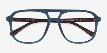Clear Green Gale -  Plastic Eyeglasses