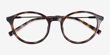 Tortoise Hattie -  Metal Eyeglasses
