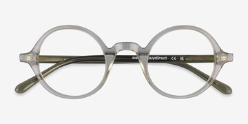 Clear Green Neptune -  Acetate Eyeglasses