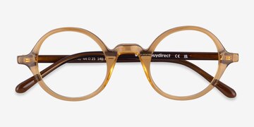 Clear Brown Neptune -  Acetate Eyeglasses