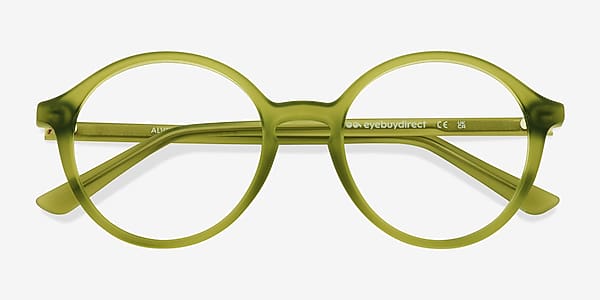 Clear Green Alvin - Plastic Eyeglasses Clear Green Alvin - Plastic Eyeglasses