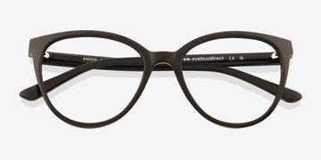 Black Amaya -  Plastic Eyeglasses
