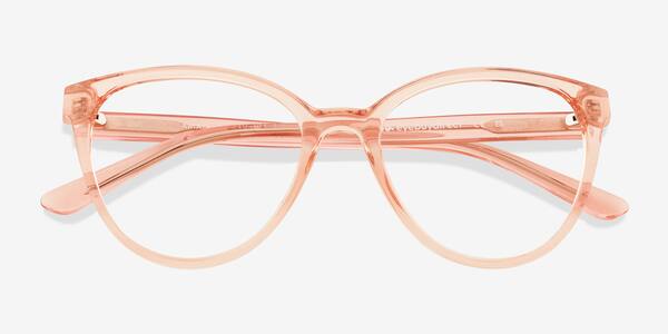 Clear Pink Amaya -  Plastic Eyeglasses