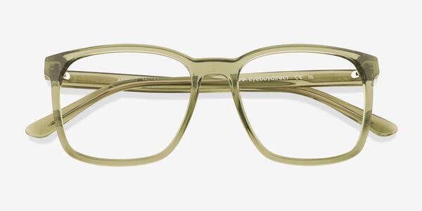 Clear Green Anders -  Plastic Eyeglasses