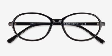 Black Aldis -  Plastic Eyeglasses