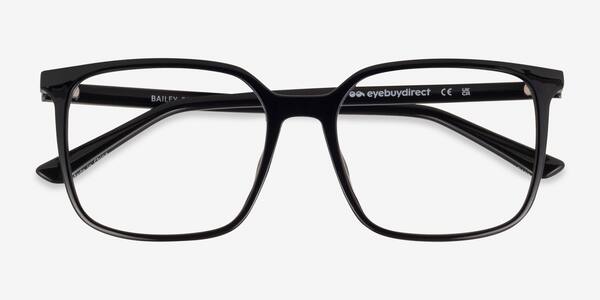 Black Bailey -  Plastic Eyeglasses